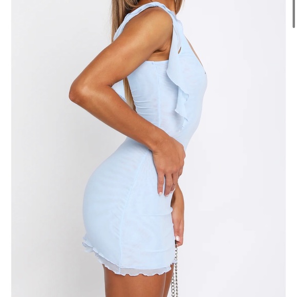 White fox dress - Picture 2 of 5